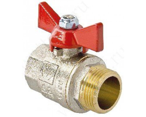 VALTEC, Кран шаровый BASE, бабочка 1/2  вн.-нар.
