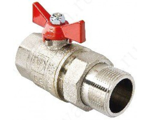 VALTEC, Кран шаровый BASE с полусгоном 1/2  вн.-нар.