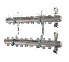 VALTEC, Коллекторная группа в сборе 1  х 9 вых. Eвроконус 3/4