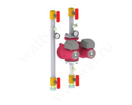GEFFEN, Модуль прямой D 40 с Grundfos UPSD 40-60/2 F 3*400V